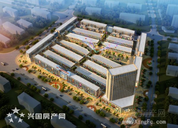 国际商贸城效果图