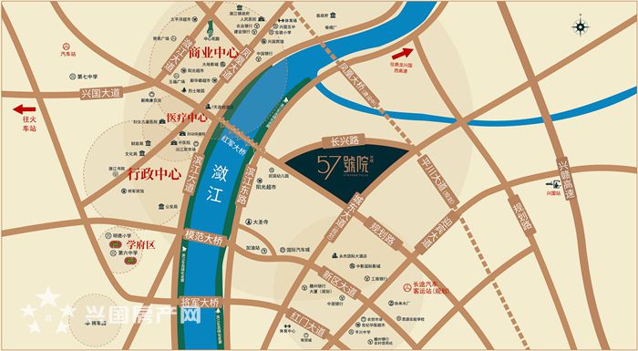 万成·57號院地理位置